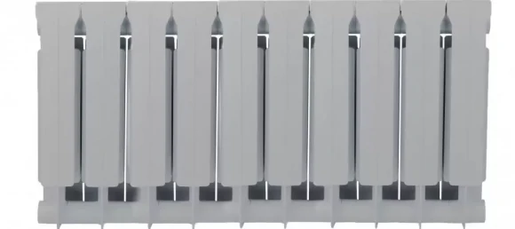 Радиатор биметаллический Global Style Plus 350 (10 секций) серый